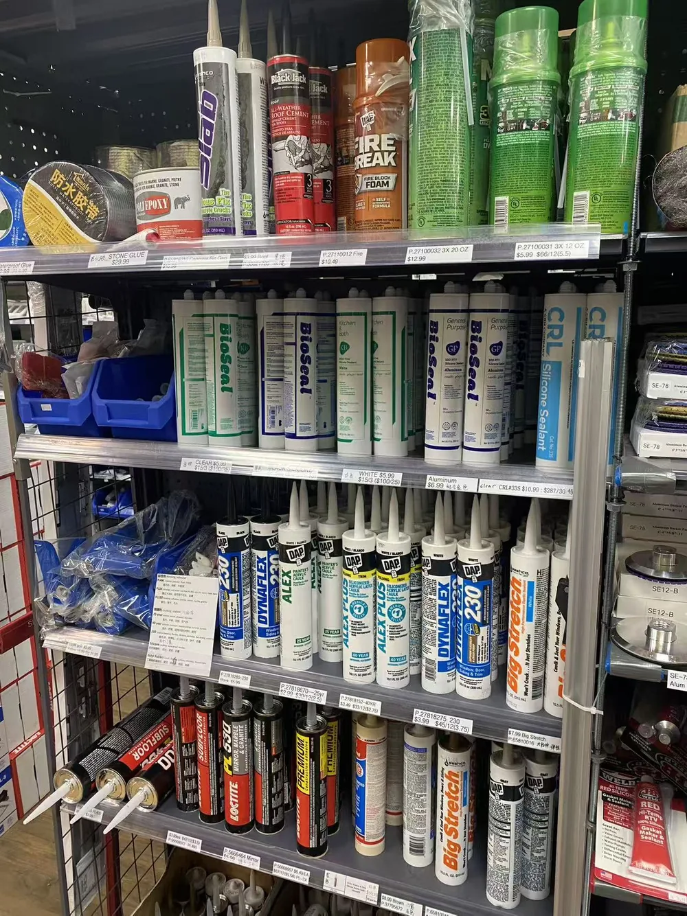 caulking