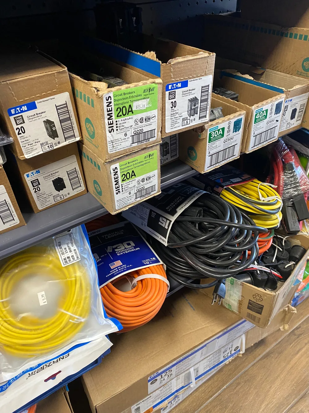 Electrical supplies
