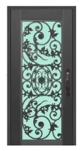 101 Cast aluminum entrance