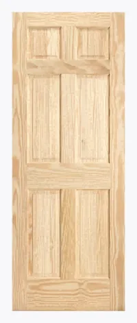 P6PN Pine 6-Panel